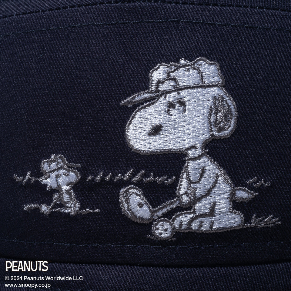 【ゴルフ】スポーツバケット PEANUTS ピーナッツ ネイビー