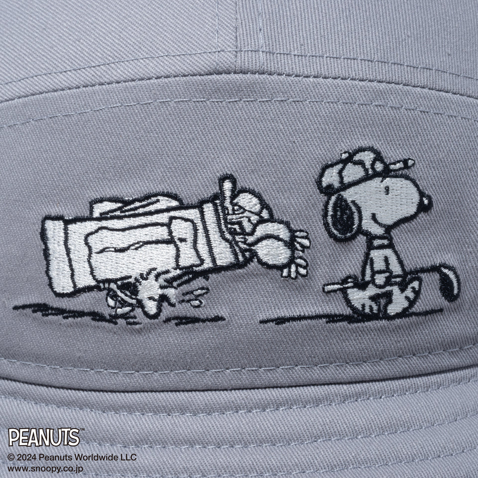 【ゴルフ】スポーツバケット PEANUTS ピーナッツ グレー
