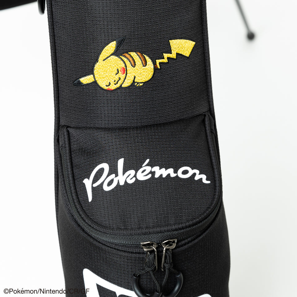 【ゴルフ】 セルフスタンドケース Pokémon ポケモン ピカチュウ ブラック