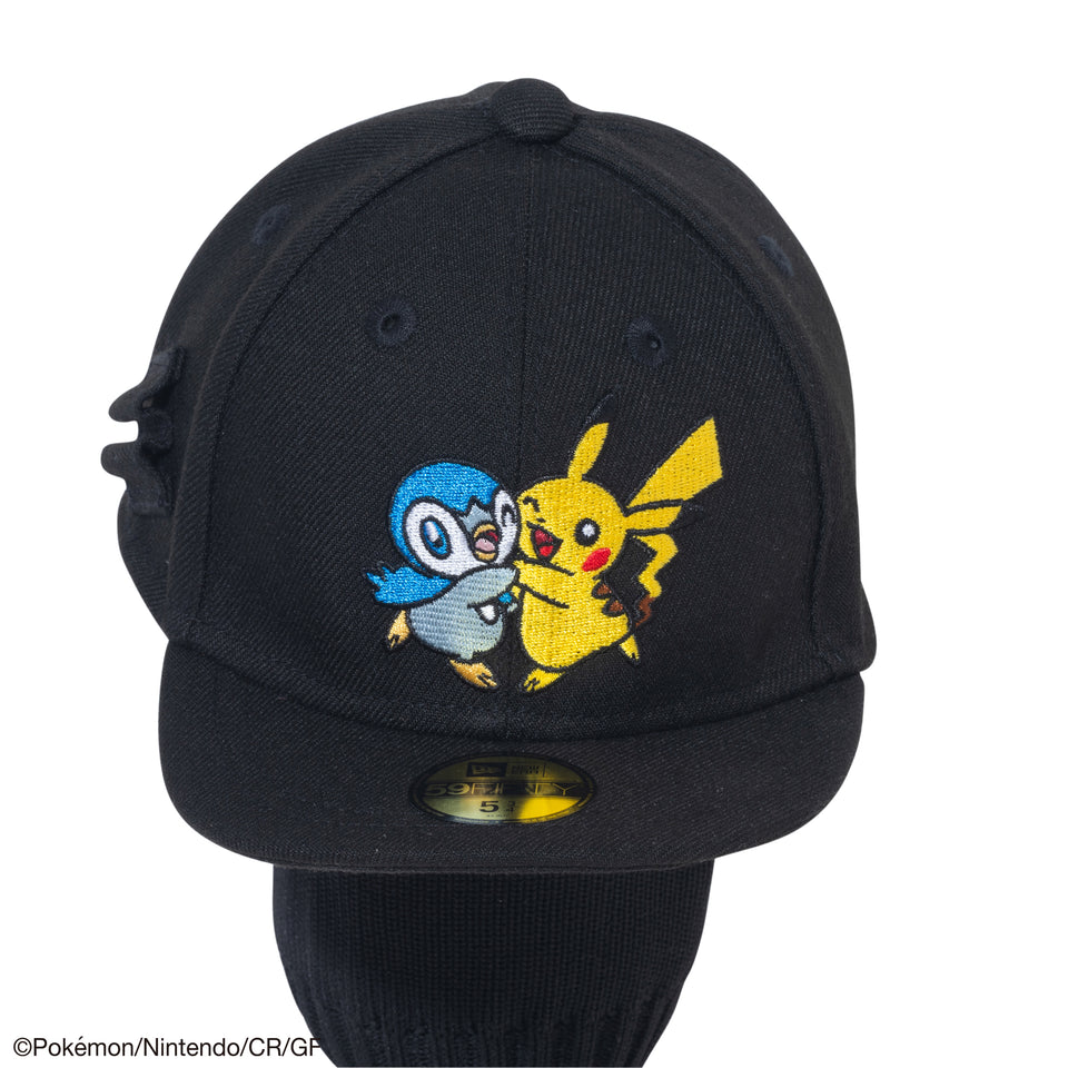 【ゴルフ】 ヘッドカバー Pokémon ポケモン ポッチャマ ピカチュウ ブラック