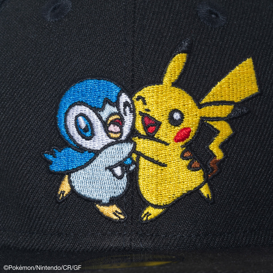 【ゴルフ】 ヘッドカバー Pokémon ポケモン ポッチャマ ピカチュウ ブラック