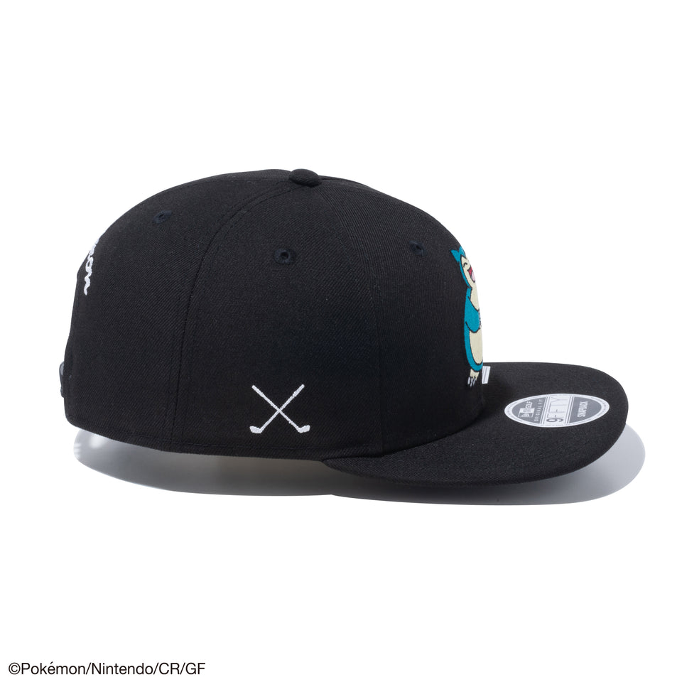 【ゴルフ】 9FIFTY Original Fit Pokémon ポケモン カビゴン ブラック