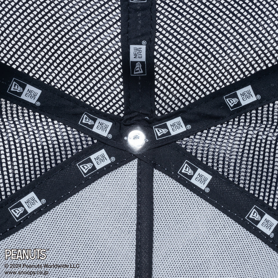 【ゴルフ】9FORTY A-Frame トラッカー On Par PEANUTS ピーナッツ ホワイト/ネイビー