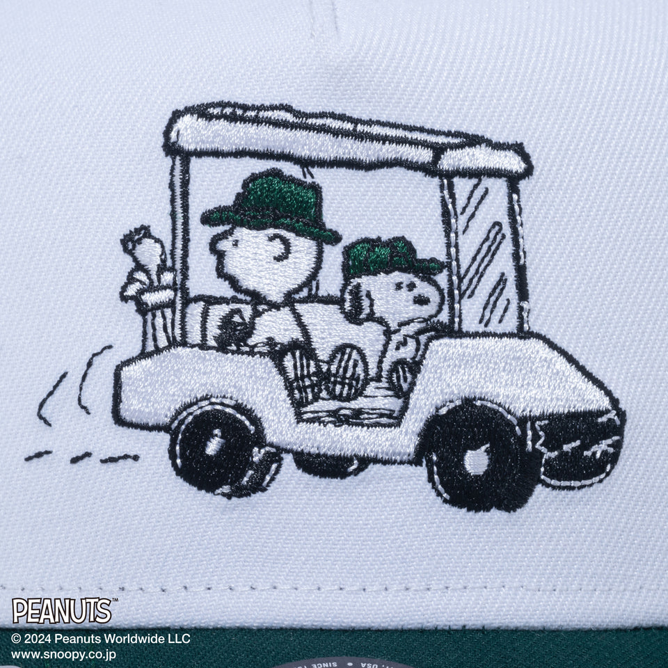 【ゴルフ】9FORTY A-Frame トラッカー On Par PEANUTS ピーナッツ ホワイト/ダークグリーン