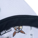 【ゴルフ】 9TWENTY ロングバイザー Pokémon ポケモン ピカチュウ イーブイ ホワイト