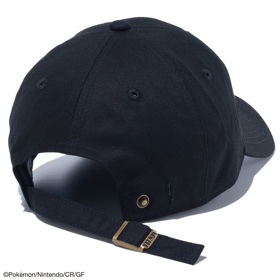 【ゴルフ】 9TWENTY ロングバイザー Pokémon ポケモン ピカチュウ イーブイ ブラック