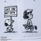 【ゴルフ】9TWENTY ロングバイザー PEANUTS ピーナッツ ホワイト