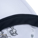 【ゴルフ】9TWENTY ロングバイザー PEANUTS ピーナッツ ホワイト