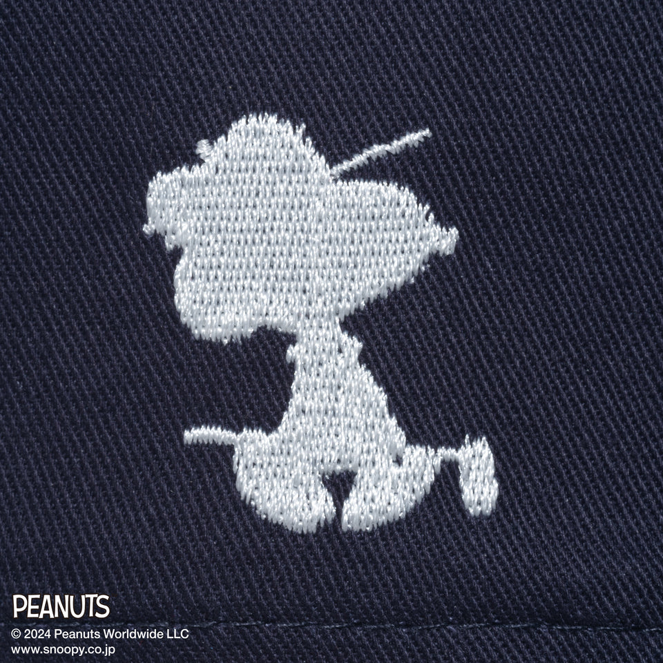 【ゴルフ】9TWENTY ロングバイザー PEANUTS ピーナッツ ネイビー