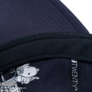 【ゴルフ】9TWENTY ロングバイザー PEANUTS ピーナッツ ネイビー