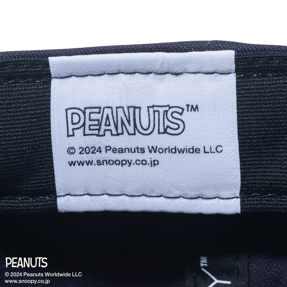 【ゴルフ】9TWENTY ロングバイザー PEANUTS ピーナッツ ネイビー