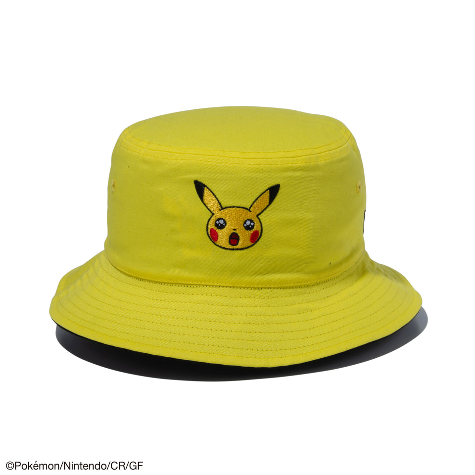 バケット01 リバーシブル Pokémon ポケモン ピカチュウ ブラック/イエロー
