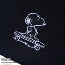 ビーニー PEANUTS ピーナッツ スヌーピー スケートボード ブラック