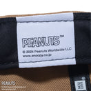 9FORTY PEANUTS ピーナッツ チャーリー・ブラウン ウッドストック 野球 カーキ