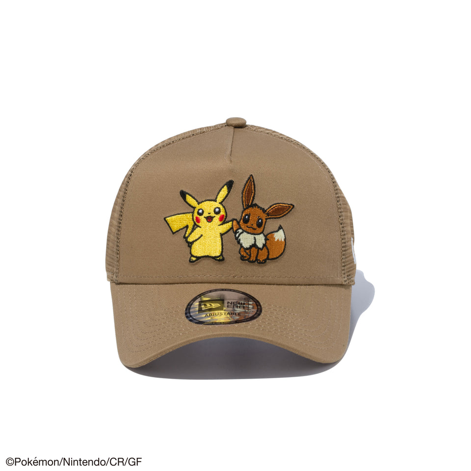9FORTY A-Frame トラッカー Pokémon ポケモン ピカチュウ イーブイ カーキ