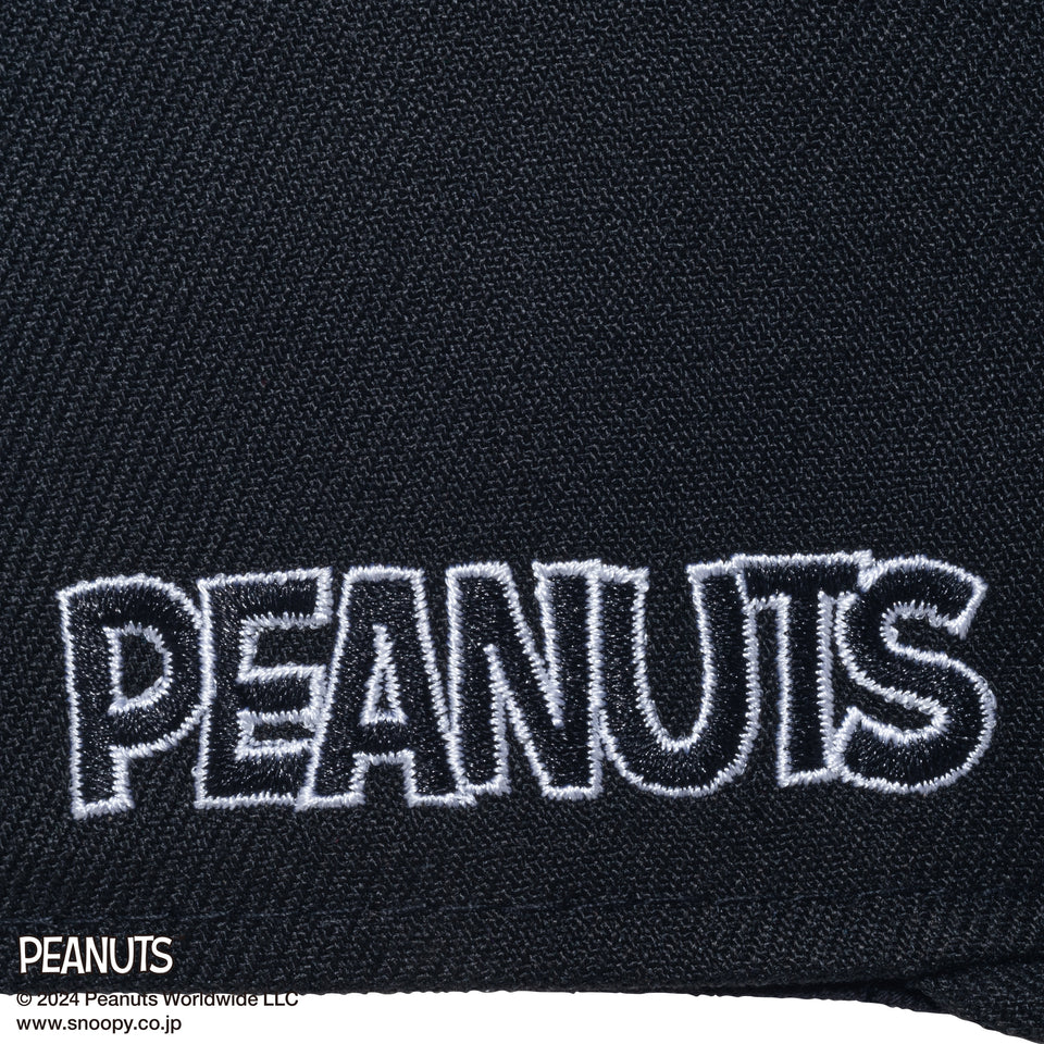 59FIFTY PEANUTS ピーナッツ チャーリー・ブラウン 野球 ブラック