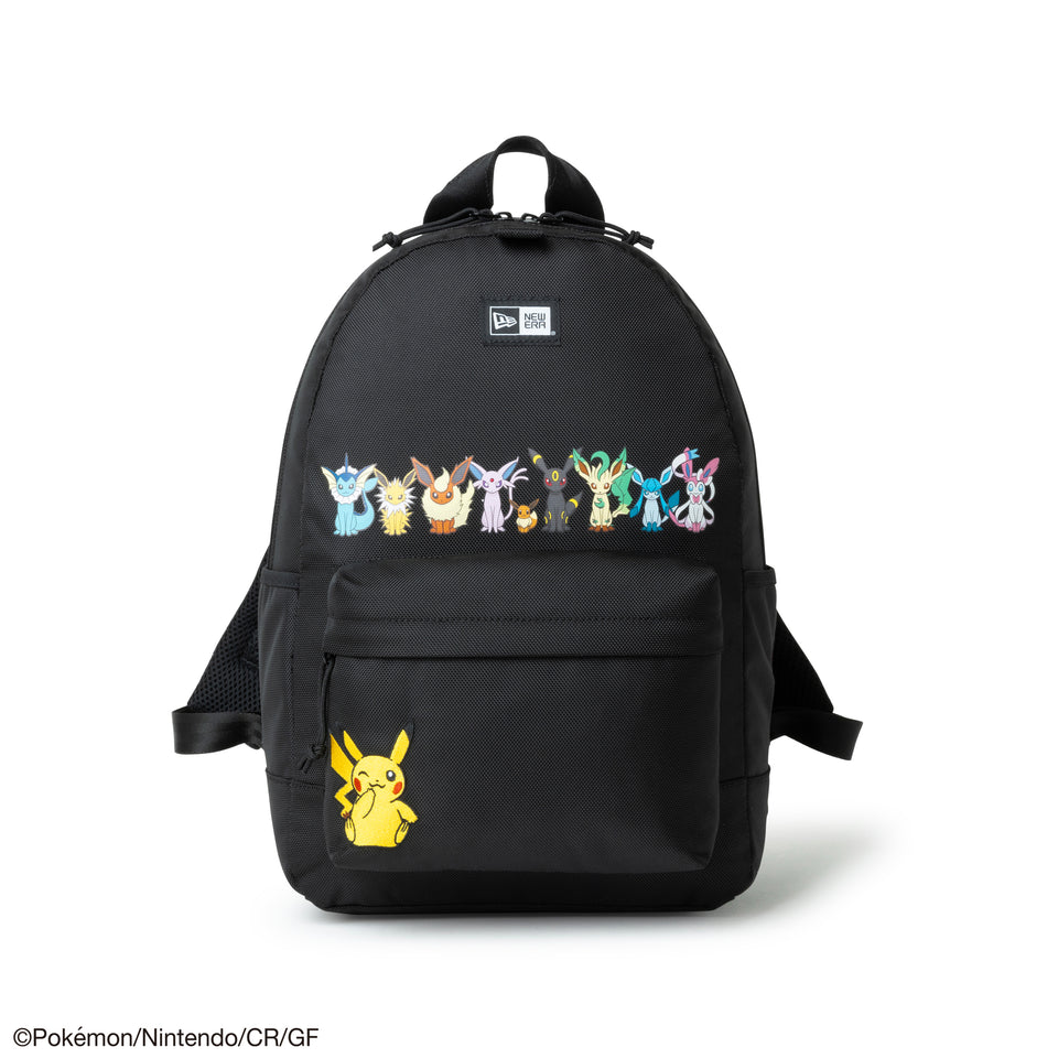 Youth ライトパック 18L  Pokémon ポケモン ピカチュウ イーブイフレンズ ブラック