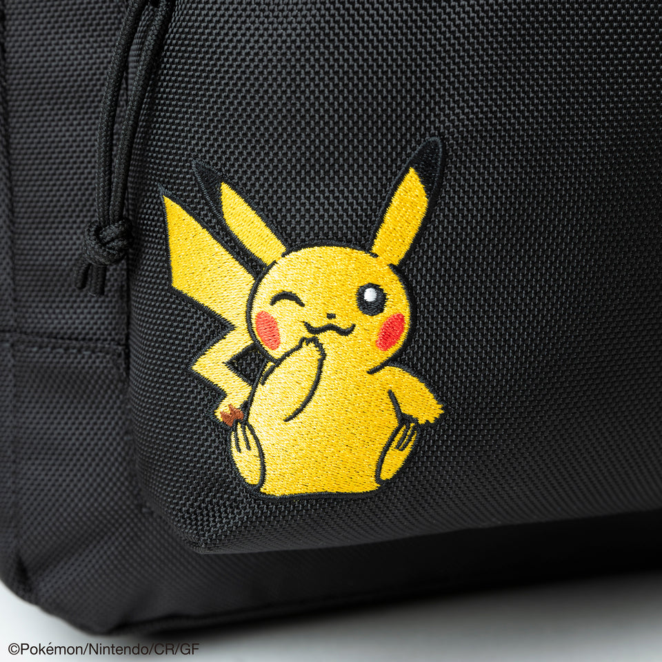 Youth ライトパック 18L  Pokémon ポケモン ピカチュウ イーブイフレンズ ブラック