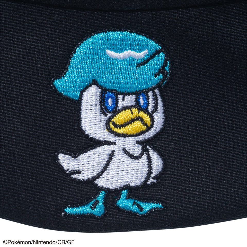 Kid's バケット01 Pokémon ポケモン ピカチュウ イーブイ オールオーバー ブラック