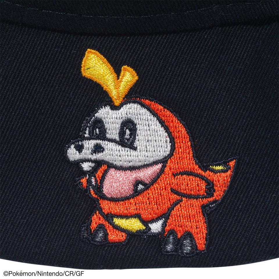 Kid's バケット01 Pokémon ポケモン ピカチュウ イーブイ オールオーバー ブラック