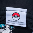 Kid's バケット01 Pokémon ポケモン ピカチュウ イーブイ オールオーバー ブラック