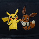 Kid's バケット01 Pokémon ポケモン ピカチュウ イーブイ オールオーバー ブラック
