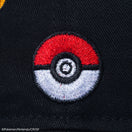 Kid's バケット01 Pokémon ポケモン ピカチュウ イーブイ オールオーバー ブラック