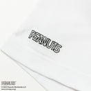 【ゴルフ】半袖 鹿の子 ミッドネック Tシャツ PEANUTS ピーナッツ ホワイト