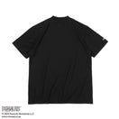 【ゴルフ】半袖 鹿の子 ミッドネック Tシャツ PEANUTS ピーナッツ ブラック