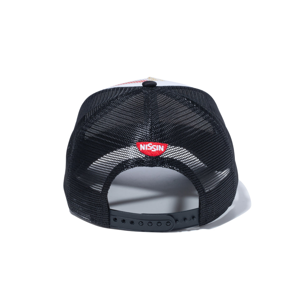 9FORTY A-Frame トラッカー CUP NOODLE カップヌードル NEW ERA ホワイト/ ブラック