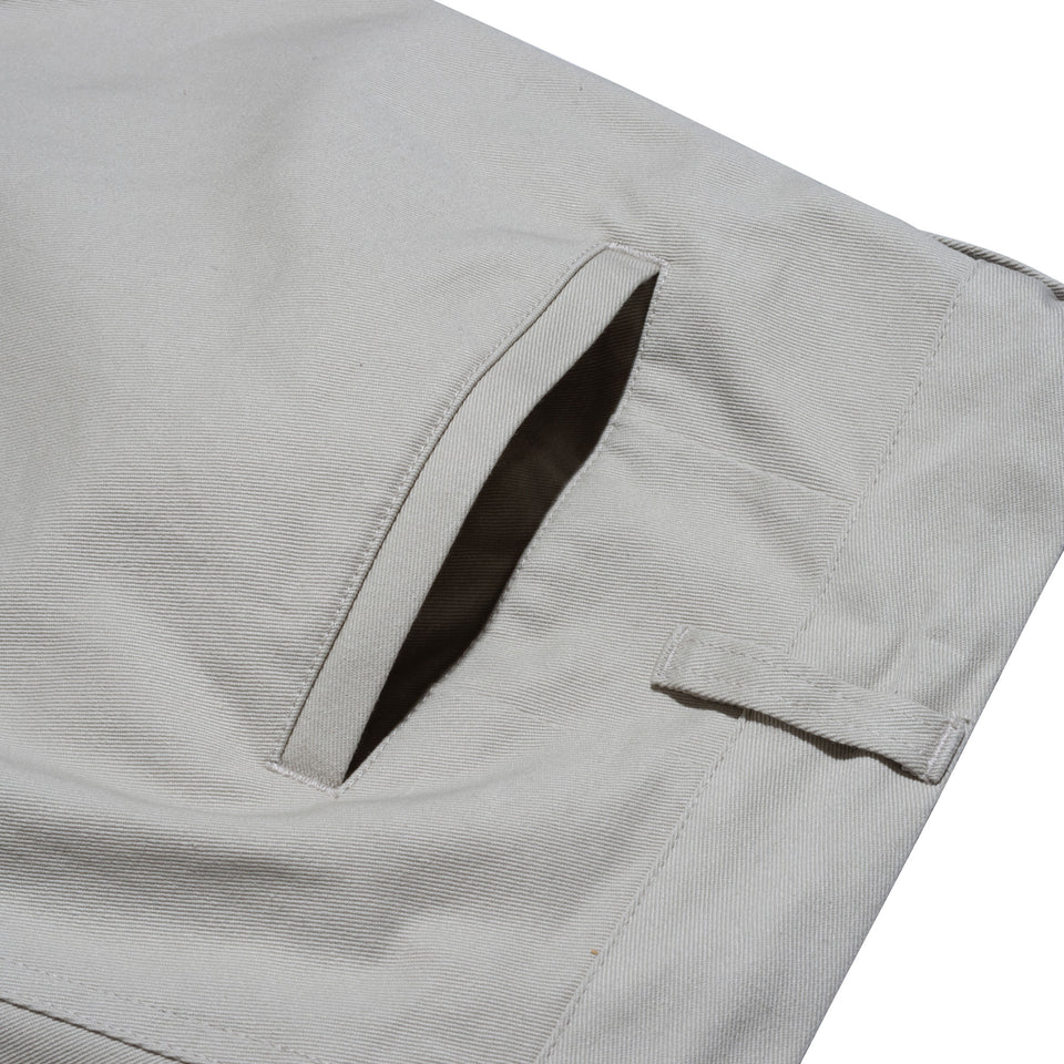 ワイドチノパンツ BLACK LABEL SS24 ストーン