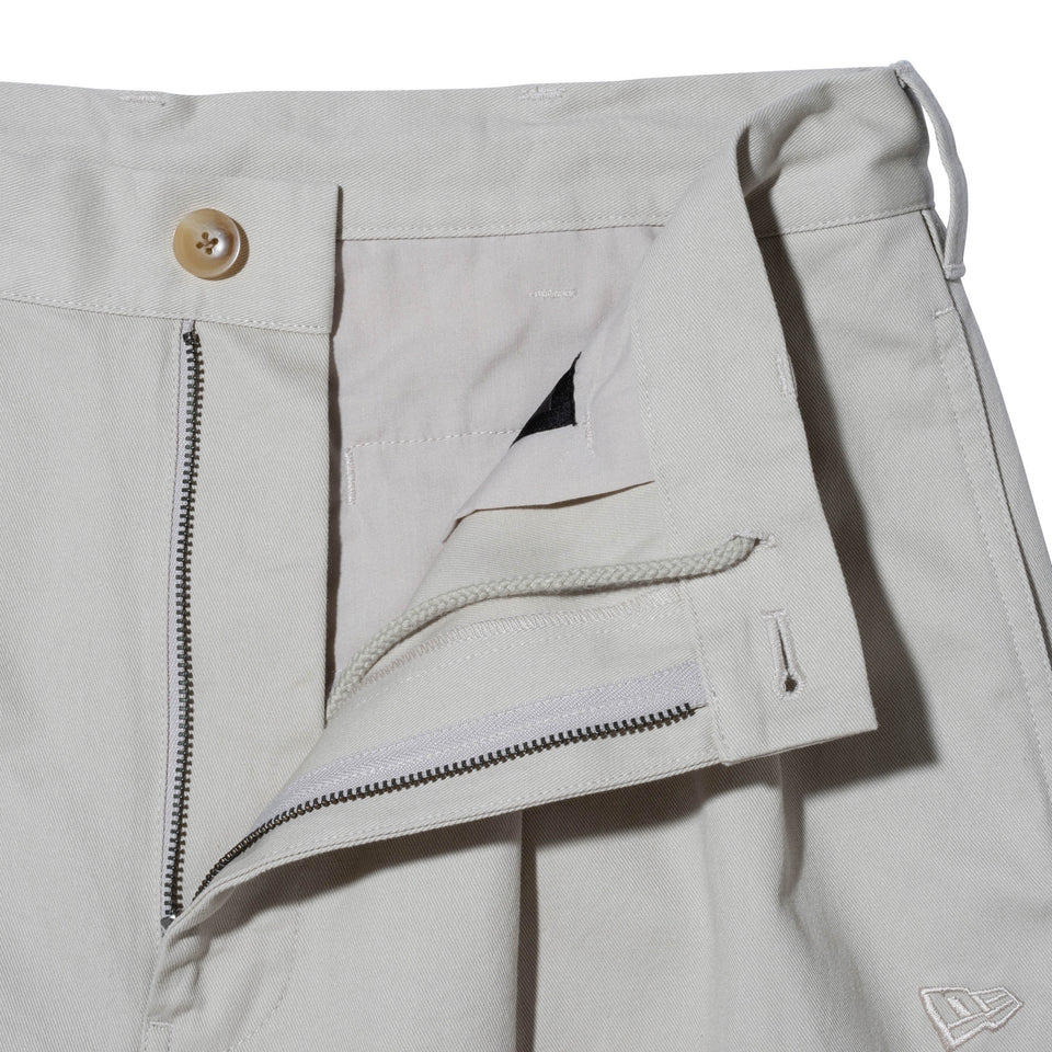 ワイドチノパンツ BLACK LABEL SS24 ストーン