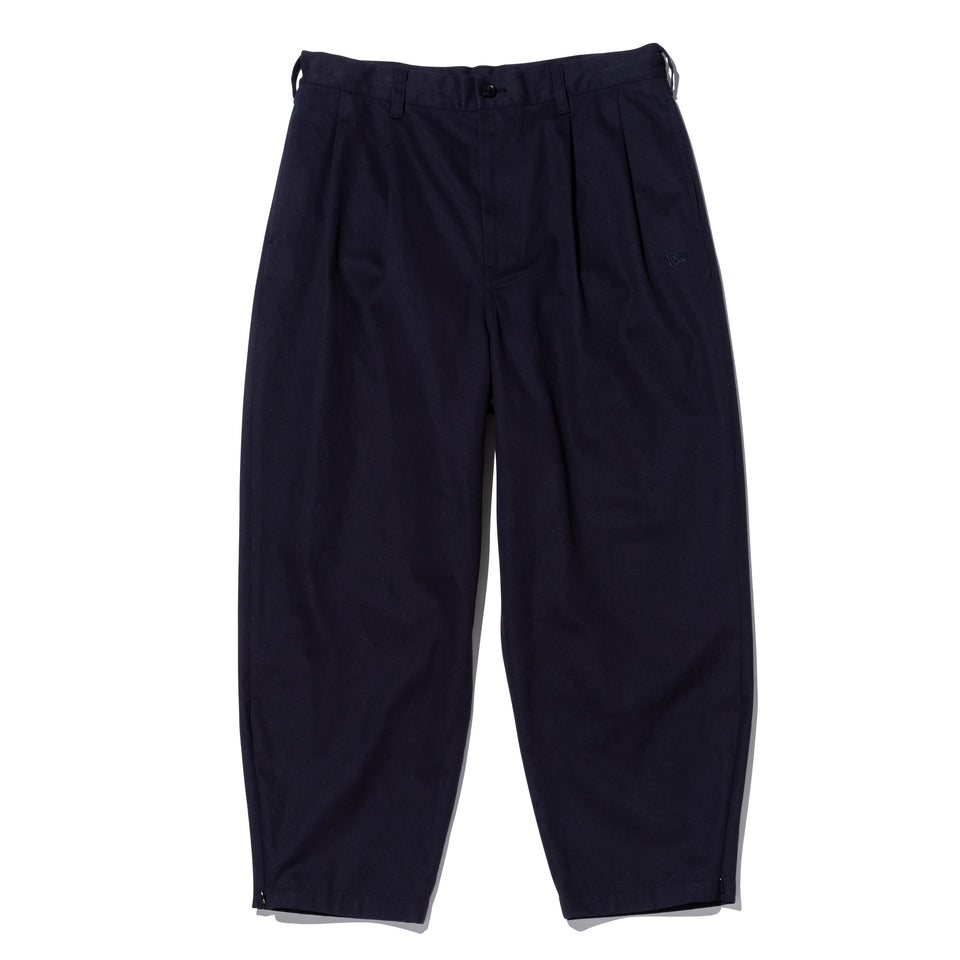 ワイドチノパンツ BLACK LABEL SS24 ネイビー