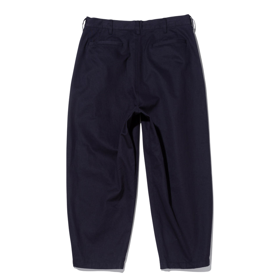 ワイドチノパンツ BLACK LABEL SS24 ネイビー