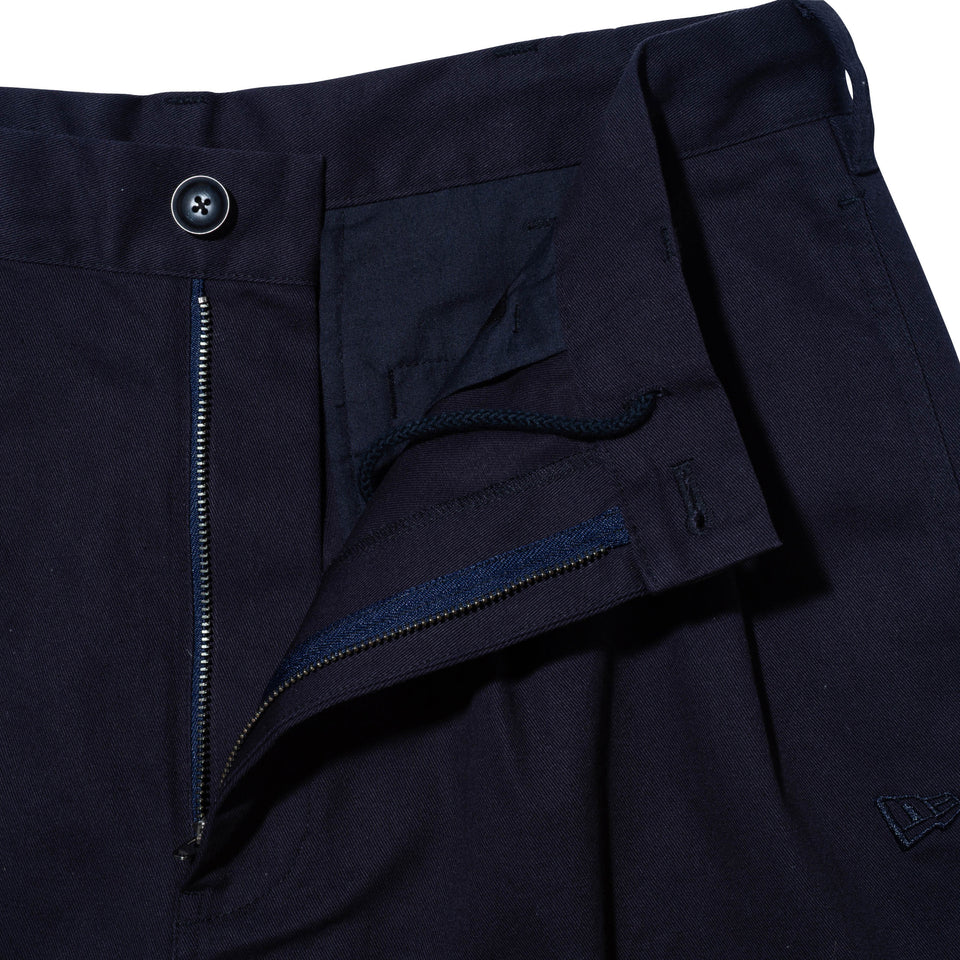 ワイドチノパンツ BLACK LABEL SS24 ネイビー