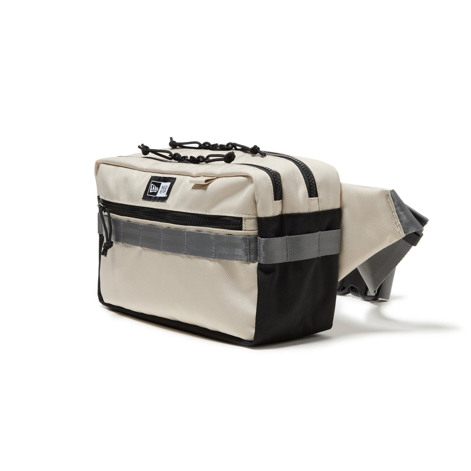 スクエア ウエストバッグ 7L ストーン