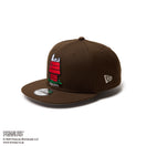 Youth 9FIFTY PEANUTS ピーナッツ スヌーピー ウッドストック ウォルナット