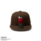 Youth 9FIFTY PEANUTS ピーナッツ スヌーピー ウッドストック ウォルナット