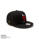 Youth 9FIFTY PEANUTS ピーナッツ スヌーピー ウッドストック ブラック