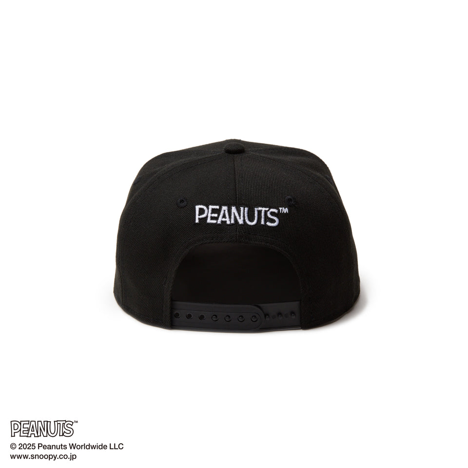 Youth 9FIFTY PEANUTS ピーナッツ スヌーピー ウッドストック ブラック