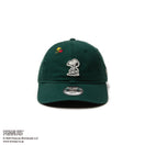 Youth 9TWENTY PEANUTS ピーナッツ スヌーピー ウッドストック フェルトパッチ ダークグリーン
