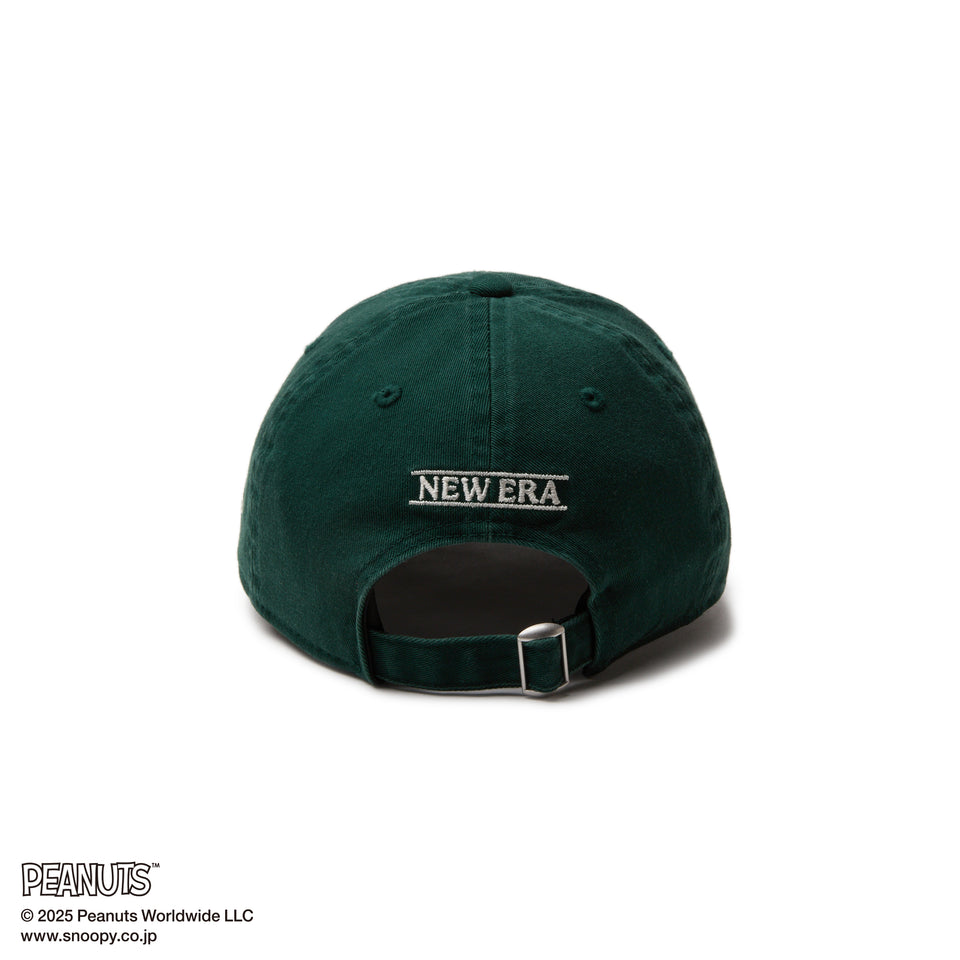 Youth 9TWENTY PEANUTS ピーナッツ スヌーピー ウッドストック フェルトパッチ ダークグリーン