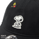 Youth 9TWENTY PEANUTS ピーナッツ スヌーピー ウッドストック フェルトパッチ ブラック