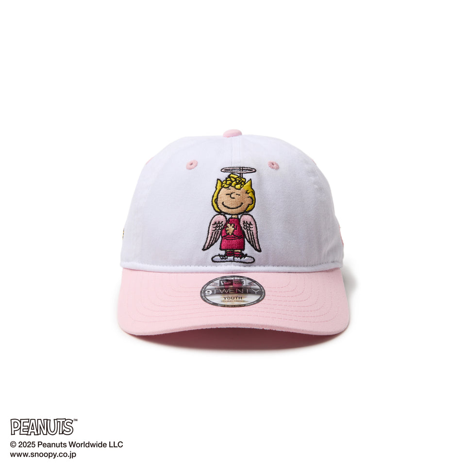 Youth 9TWENTY PEANUTS ピーナッツ サリー・ブラウン ホワイト ピンクバイザー