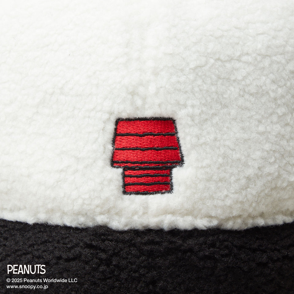 Kid's 59FIFTY Dog Ear ドッグイヤー PEANUTS ピーナッツ ホワイト ブラックバイザー