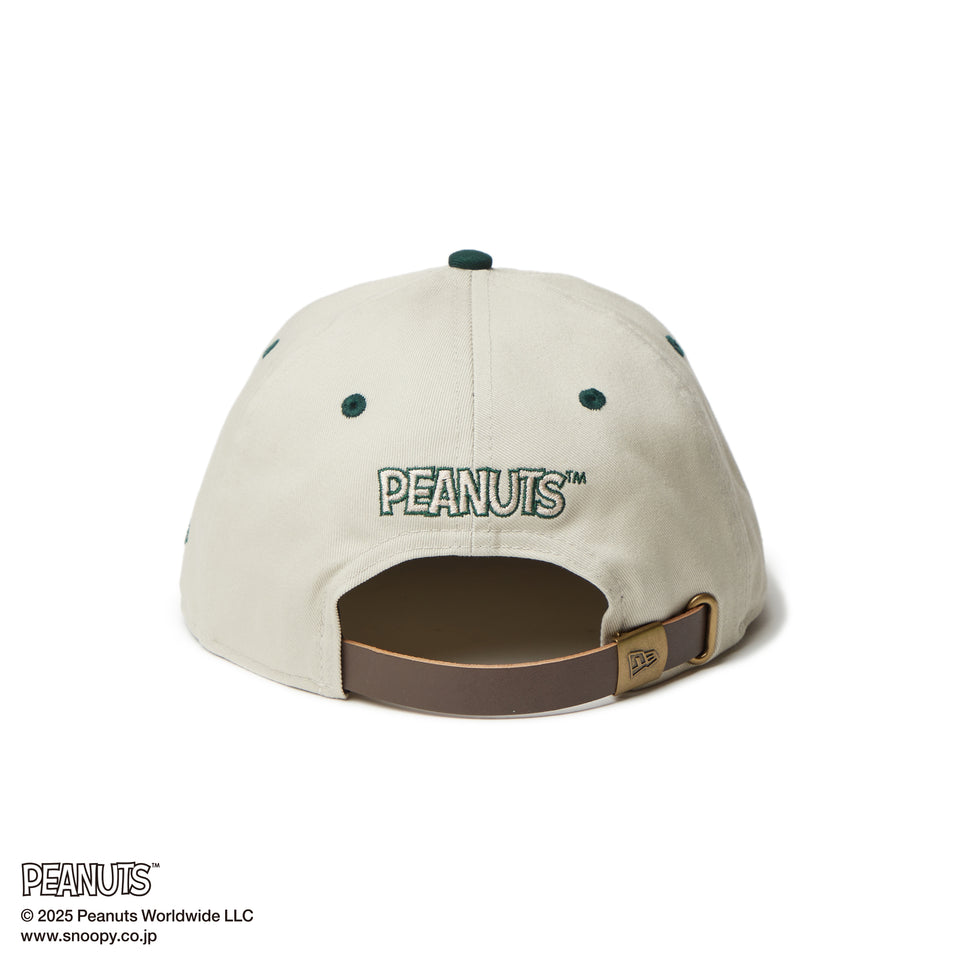 RC 9FIFTY PEANUTS ピーナッツ スヌーピー ストーン ダークグリーンバイザー