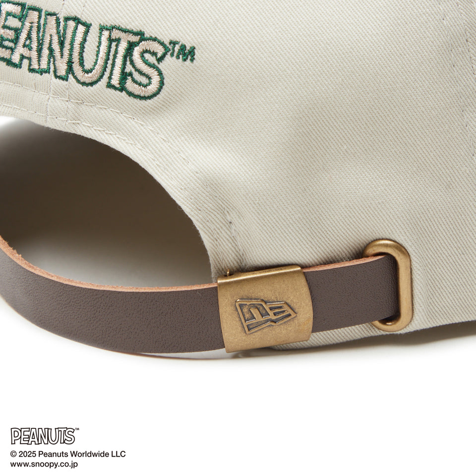 RC 9FIFTY PEANUTS ピーナッツ スヌーピー ストーン ダークグリーンバイザー