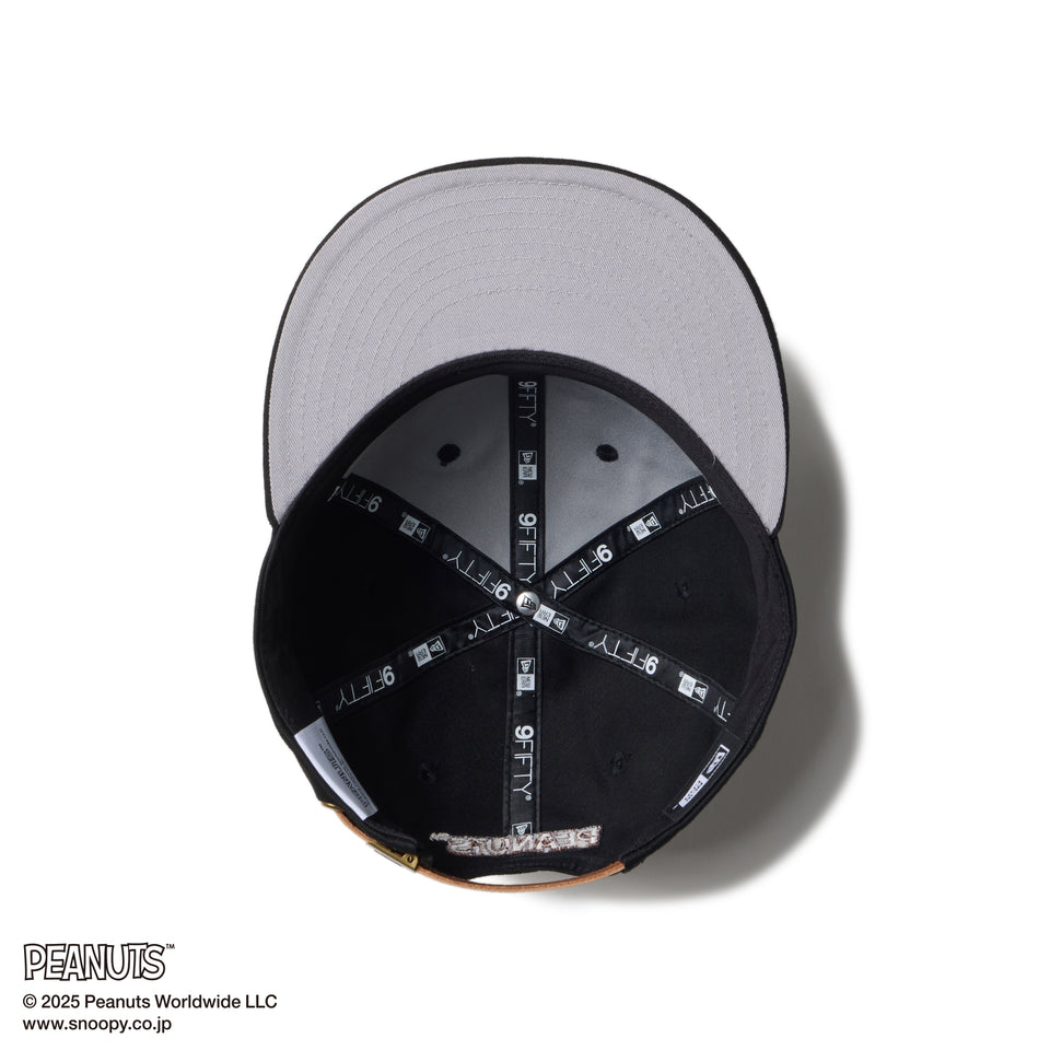 RC 9FIFTY PEANUTS ピーナッツ スヌーピー ブラック