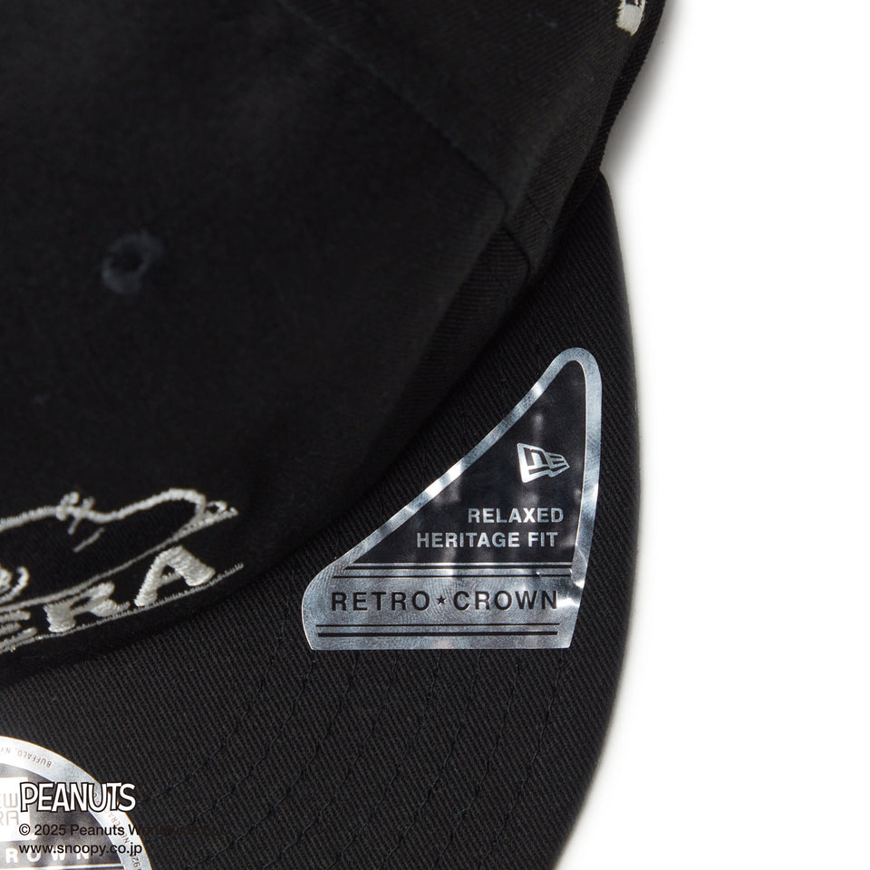 RC 9FIFTY PEANUTS ピーナッツ スヌーピー ブラック