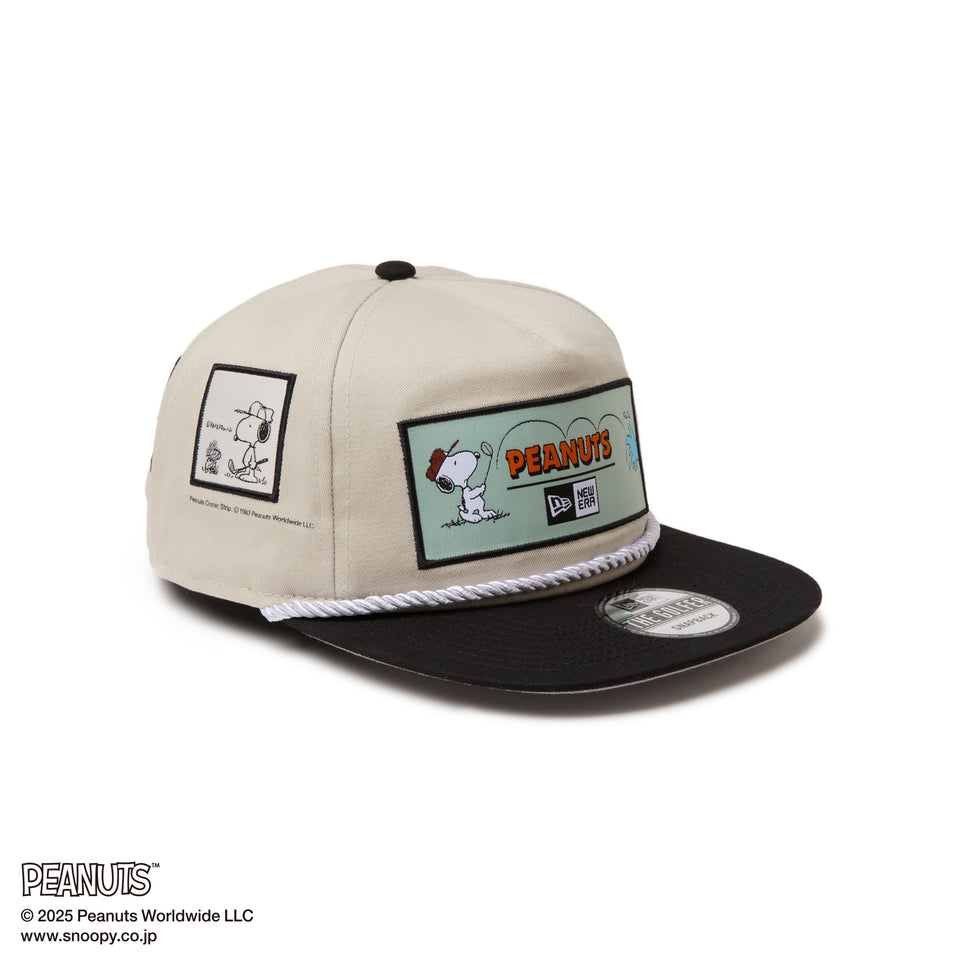 【ゴルフ】 The Golfer PEANUTS ピーナッツ パッチ ストーン ブラックバイザー